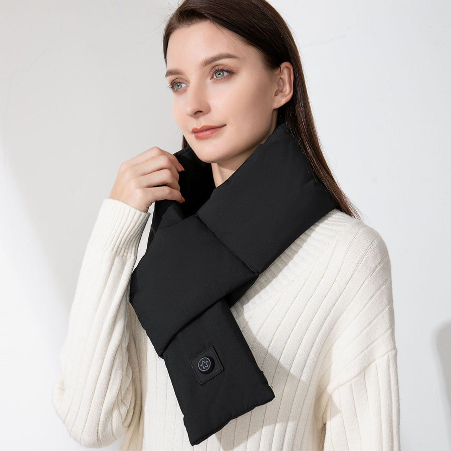 Electric Heating Scarf, USB Neck Warmer with Graphene Heating