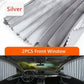 Magnetic Car Window Shade with UV Protection and Sliding Track System