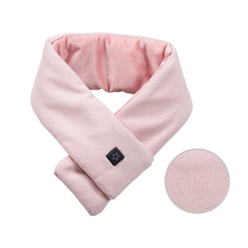 Electric Heating Scarf, USB Neck Warmer with Graphene Heating