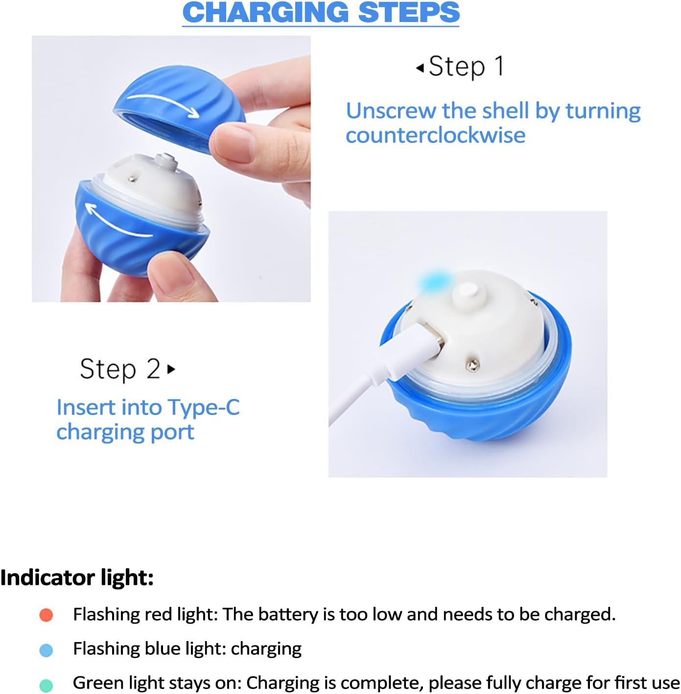 Interactive Motion Dog Toy with Obstacle Sensing and Unpredictable Movement, Rechargeable