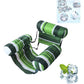 Inflatable Pool Lounger with Mesh Seat and Adjustable Straps, Set of 2
