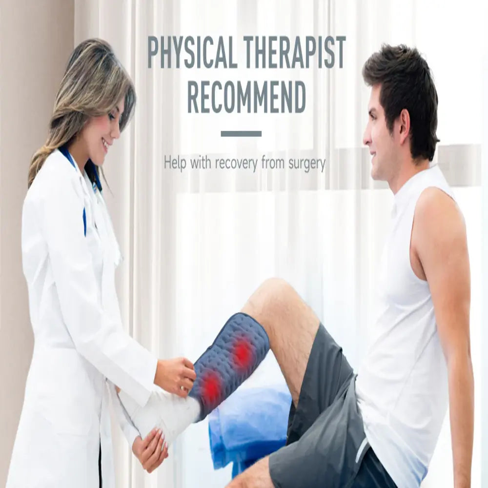 Electric Heating Pad for Back Pain Relief with Massaging Heat