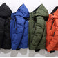 Insulated Jacket with Removable Hood and Tailored Fit, Full-Zip Closure
