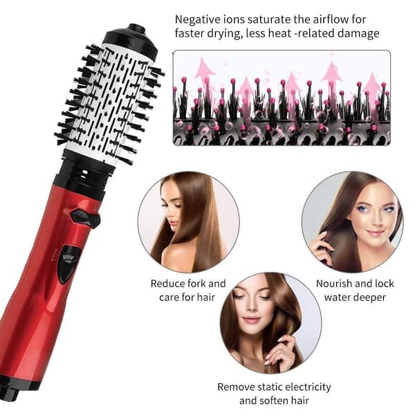 3-in-1 Rotating Hot Air-Hair Styler and Dryer marnetic