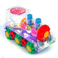 Musical Steam Train with Light Display and Water Vapor Effects