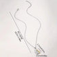 Dog Lover Necklace with Heart Embrace Silhouette and Adjustable 16.5in Chain, Plated Finish