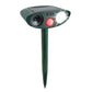 Ultrasonic Deer Repeller, Solar Powered Motion-Activated Animal Deterrent