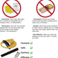 Flip Lid Bucket Mouse Trap marnetic