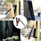 Wall Mounted Log Splitter with Lever Action and Carbon Steel Blade