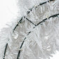 22"-24" Flocked White Pine Wreath detail photo 5