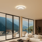 Flush Mount Ceiling Light LED Modern Round Slim Panel - Image 1