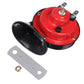 Compact Car Horn with Built-In Air Compressor and Train Style Tone, 12-24V