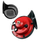 Compact Car Horn with Built-In Air Compressor and Train Style Tone, 12-24V