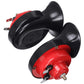 Compact Car Horn with Built-In Air Compressor and Train Style Tone, 12-24V