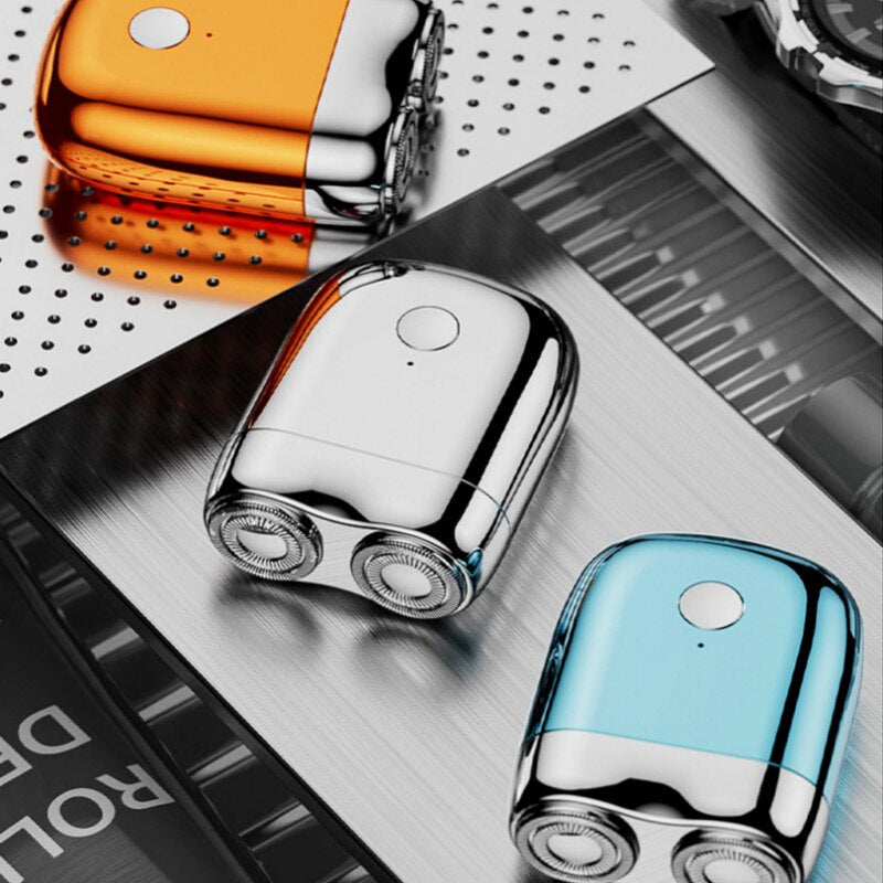 Electric Shaver for Travel with Magnetic Charging and Waterproof Body, 60-80 Min Runtime