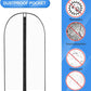 71-Inch Garment Bag with Full-Length Zipper and Dual Handles for Gowns