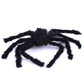 Giant Halloween Spider Decoration with Bendable Legs and Red Eyes, 29.5 Inches