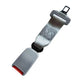Seat Belt Extender with 14-Inch Extension and Metal ABS Construction