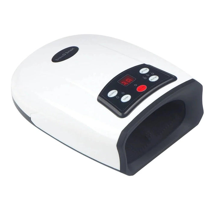 Heated Hand Massager, Air Compression Finger and Palm Massage Device for Arthritis Relief