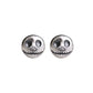 Handmade Pumpkin Prince Skull Earrings - Mara-Nora Luxe