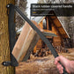Hanging Carbon Steel Firewood Chopping Machine, Portable Wall Mounted Wood Splitter