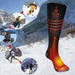 Heated Socks with Rechargeable Battery and 3 Temperature Settings for Winter Outdoor Activities