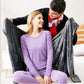 Heated Shawl with Three Temperature Settings and Zipper Closure, Machine Washable