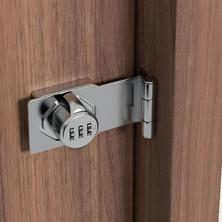 Keyless Door Lock with Customizable Numeric Code and DIY Installation