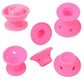 Heat-Free Silicone Hair Curlers with Medical Grade Material, Set of 10