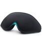 Memory Foam Sleep Mask with 3D Contoured Design and Adjustable Elastic Strap