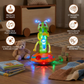 Spinning Saxophone Caterpillar Toy with LED Light Display and Music for Babies