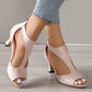 High Heel Shoes with Contoured Arch Support and Pressure Distributing Base