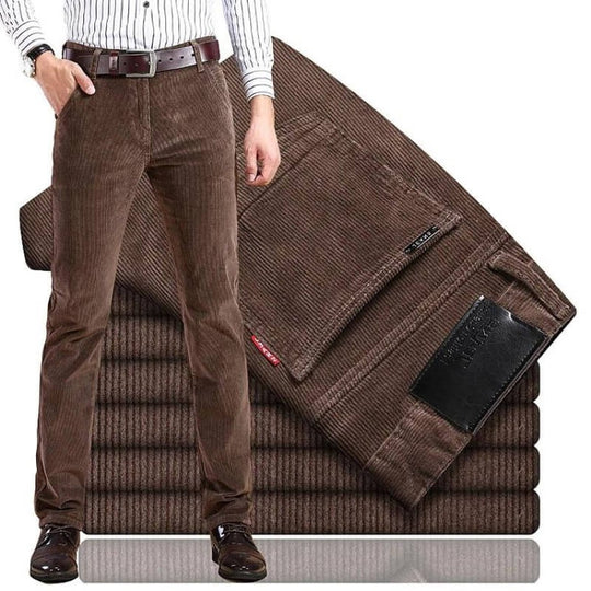 Men's Corduroy Trousers Cotton Stretch
