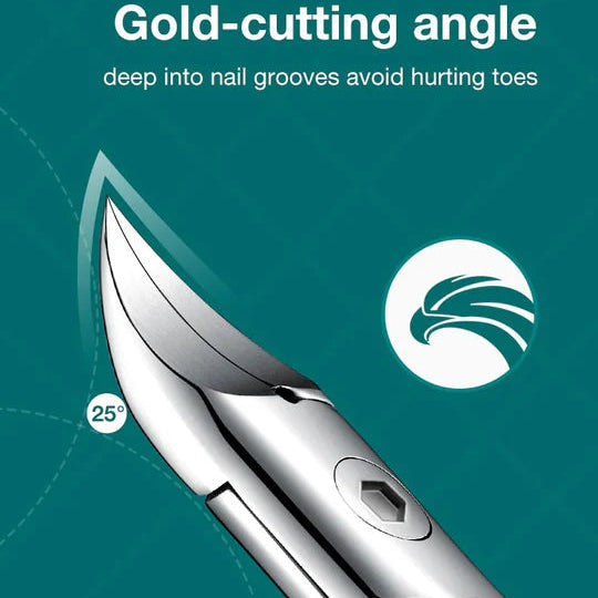 Easy Use Toenail Clippers for Seniors, Thick and Ingrown Nail Trimmer