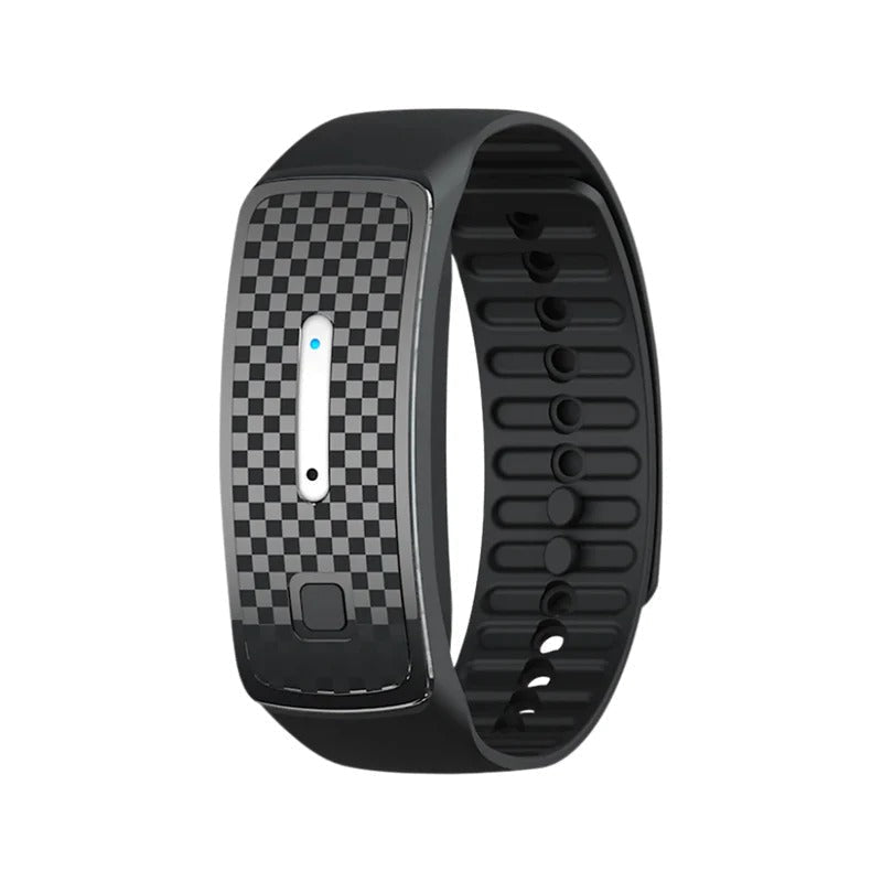 Ultrasonic Mosquito Repellent Bracelet with 7-Day Battery and USB Charging