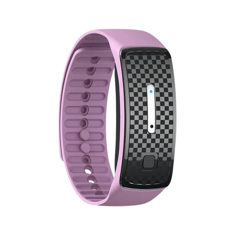 Ultrasonic Mosquito Repellent Bracelet with 7-Day Battery and USB Charging
