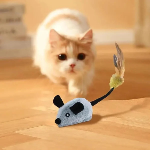 Motion-Activated Intelligent Mouse Toy for Cats