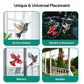 Sjbackyard Hummingbird Suncatcher Decorative Multicolor Window Hanging