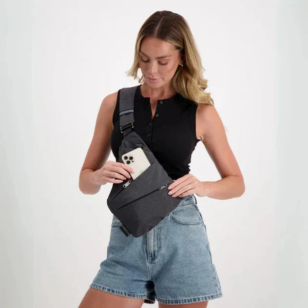 SecureWear Unisex Anti-Theft Crossbody Bag