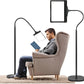Hands Free Magnifying Glass with Adjustable Stand and Integrated LED Light