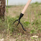 Four Claw Weed Puller with Detachable Head and Ergonomic Grip for Standing Operation