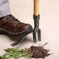 Four Claw Weed Puller with Detachable Head and Ergonomic Grip for Standing Operation