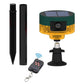 Solar Powered Wildlife Deterrent with 360 Degree Sensing, Strobe Lights and Varied Sounds