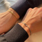Love Knot Bracelet with Adjustable Closure and Metal Finish Options