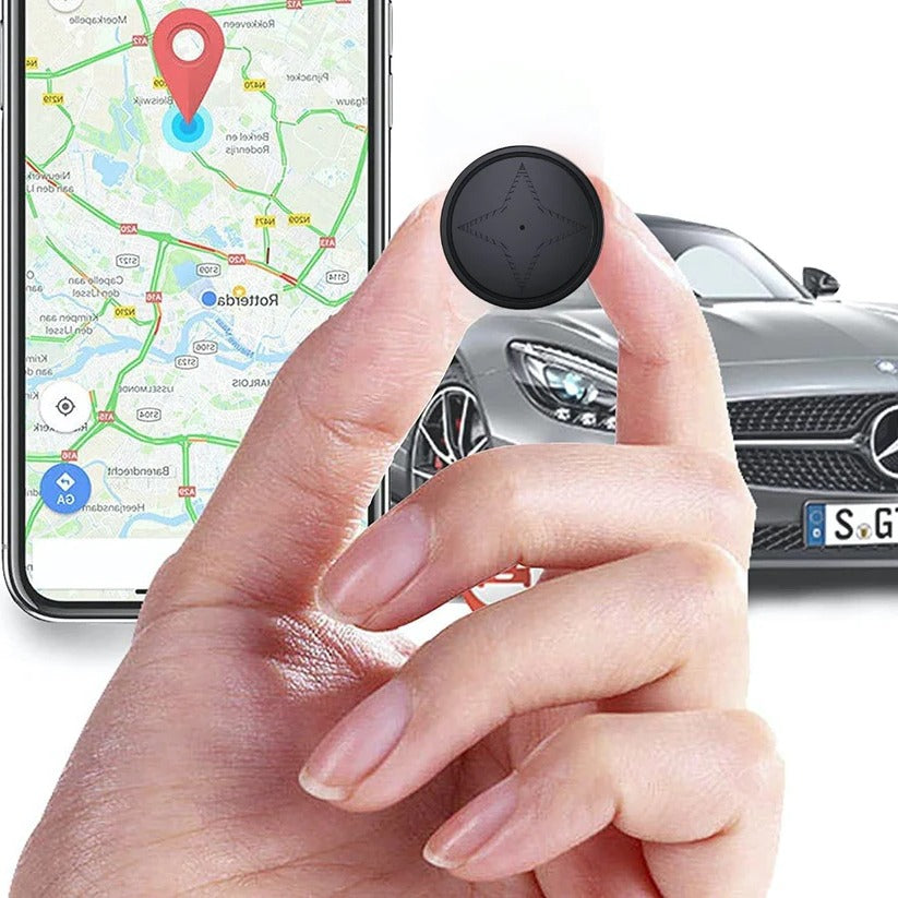 Magnetic GPS Tracker with 30-Day Battery and 4G Tracking, Water-Resistant Design