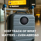 Magnetic GPS Tracker with 30-Day Battery and 4G Tracking, Water-Resistant Design