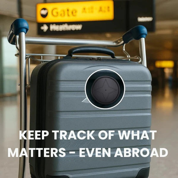 Magnetic GPS Tracker with 30-Day Battery and 4G Tracking, Water-Resistant Design