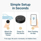 Magnetic GPS Tracker with 30-Day Battery and 4G Tracking, Water-Resistant Design