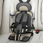 Car Seat Cushion for Kids with 5-Point Harness and Breathable Mesh, Foldable Non-Slip Base