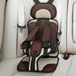 Car Seat Cushion for Kids with 5-Point Harness and Breathable Mesh, Foldable Non-Slip Base